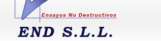 Logotipo de la empresa END,S.L.L Ensayos No Destructivos